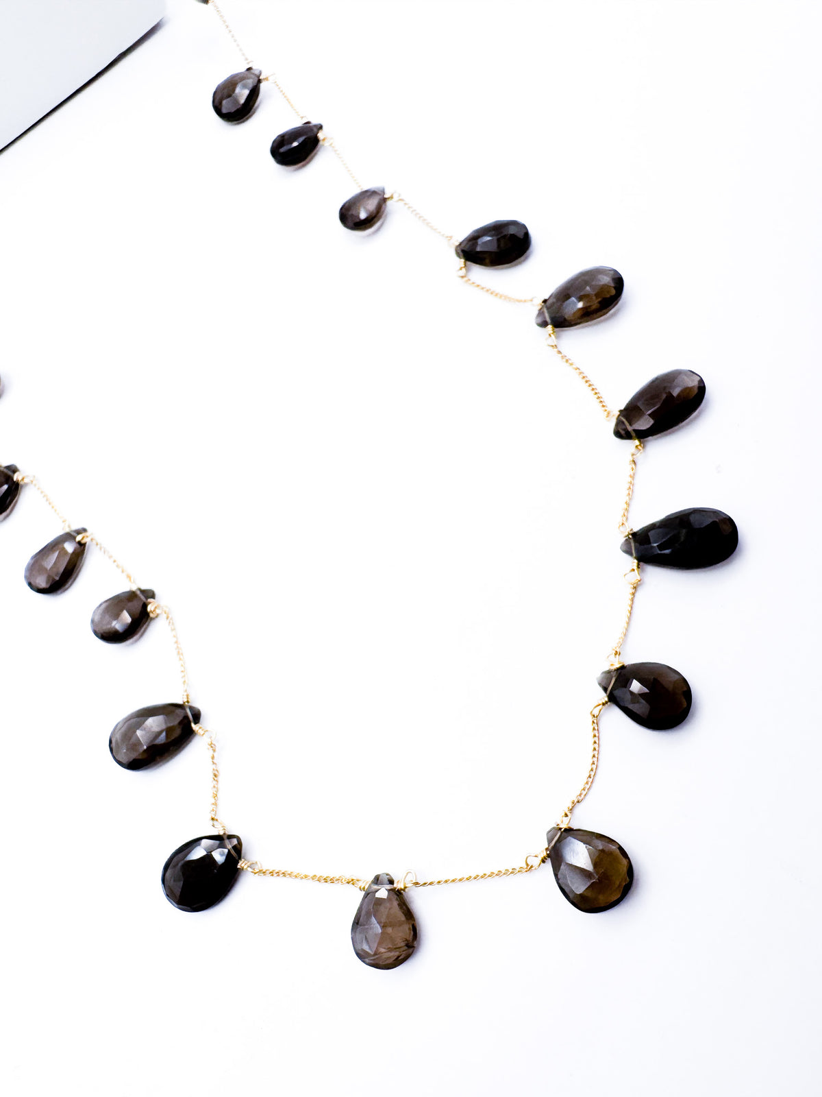 Collar Cuarzos Ahumados