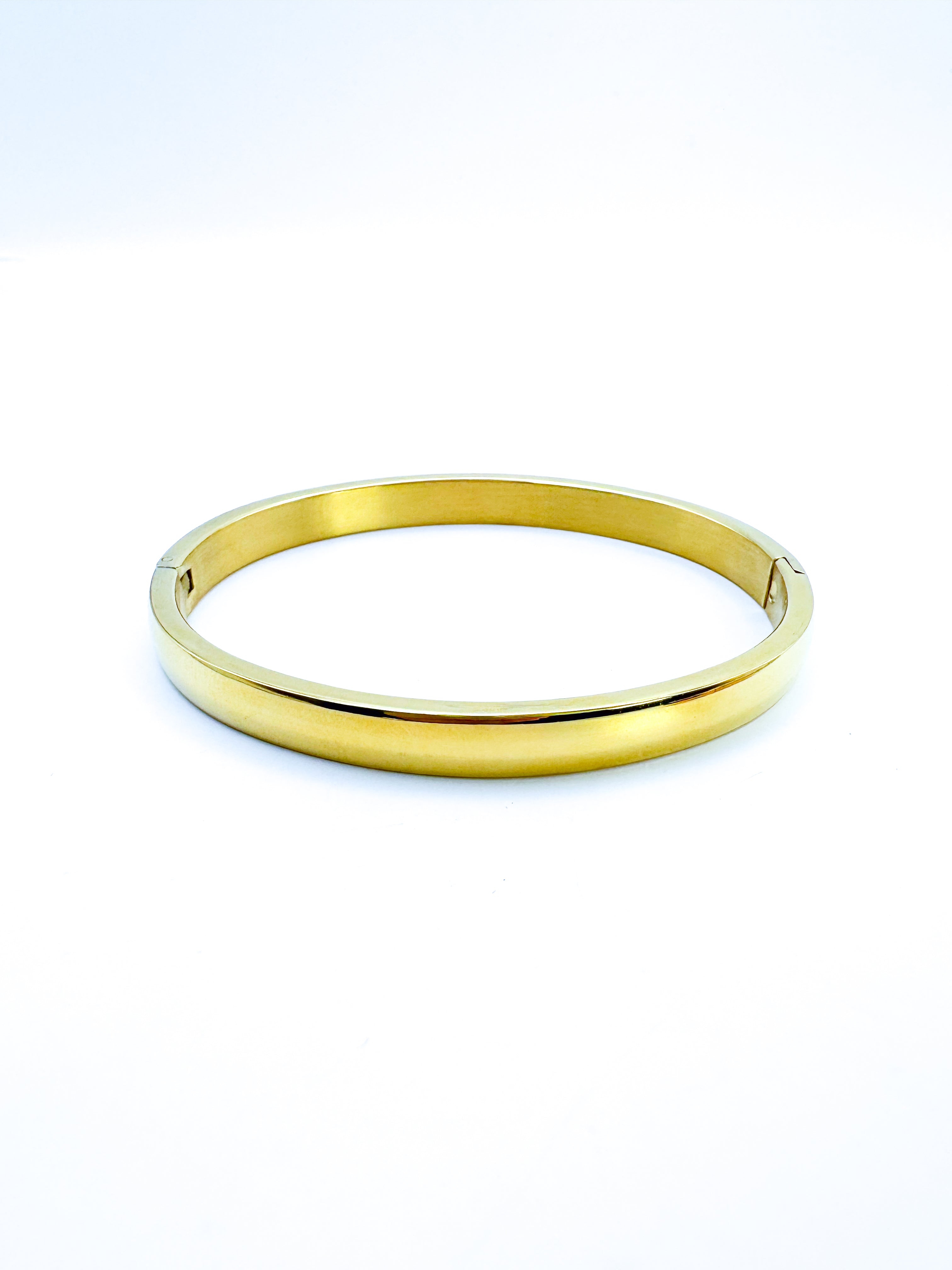 Brazalete rígido macizo ancho
