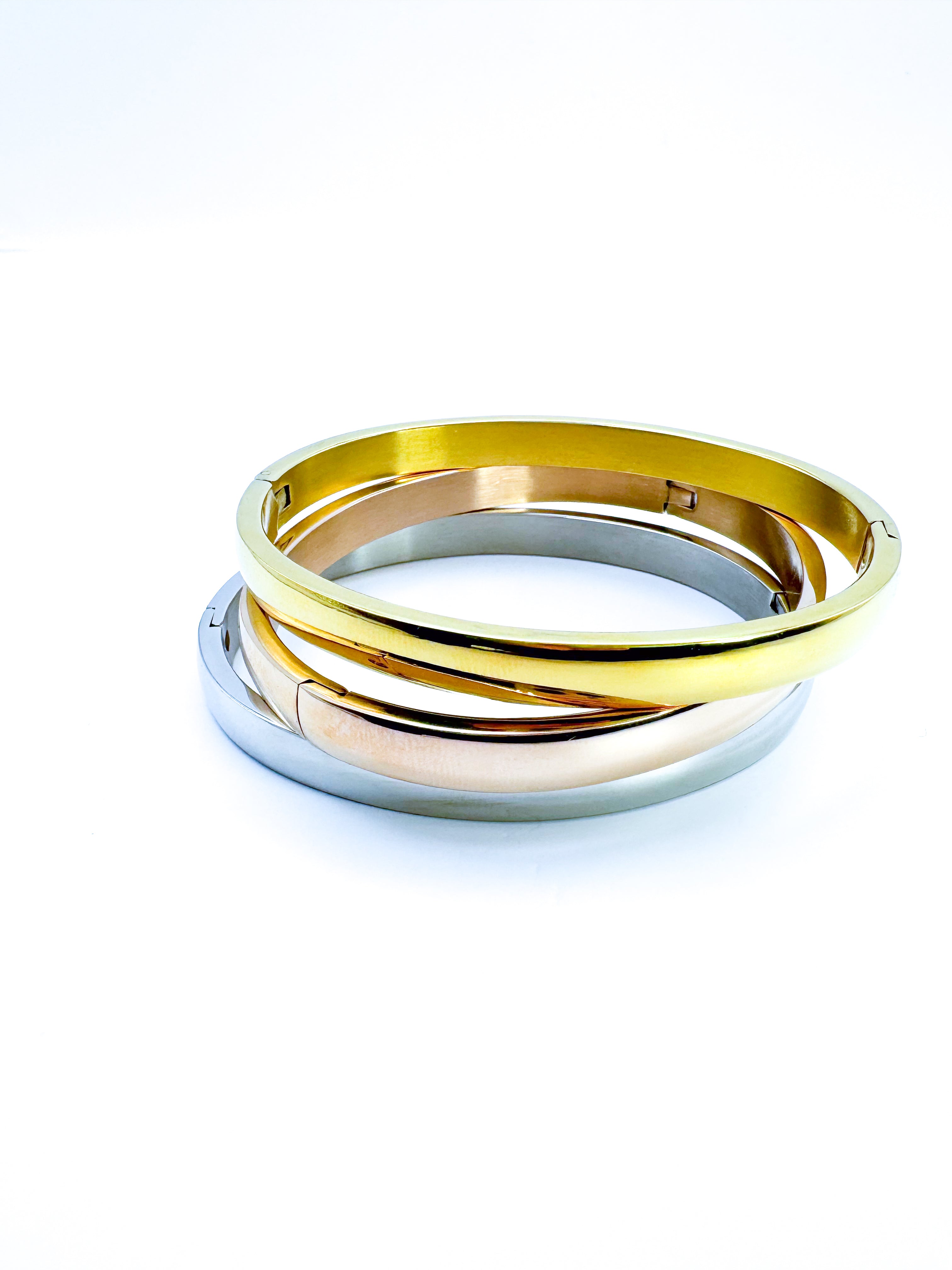 Brazalete rígido macizo ancho