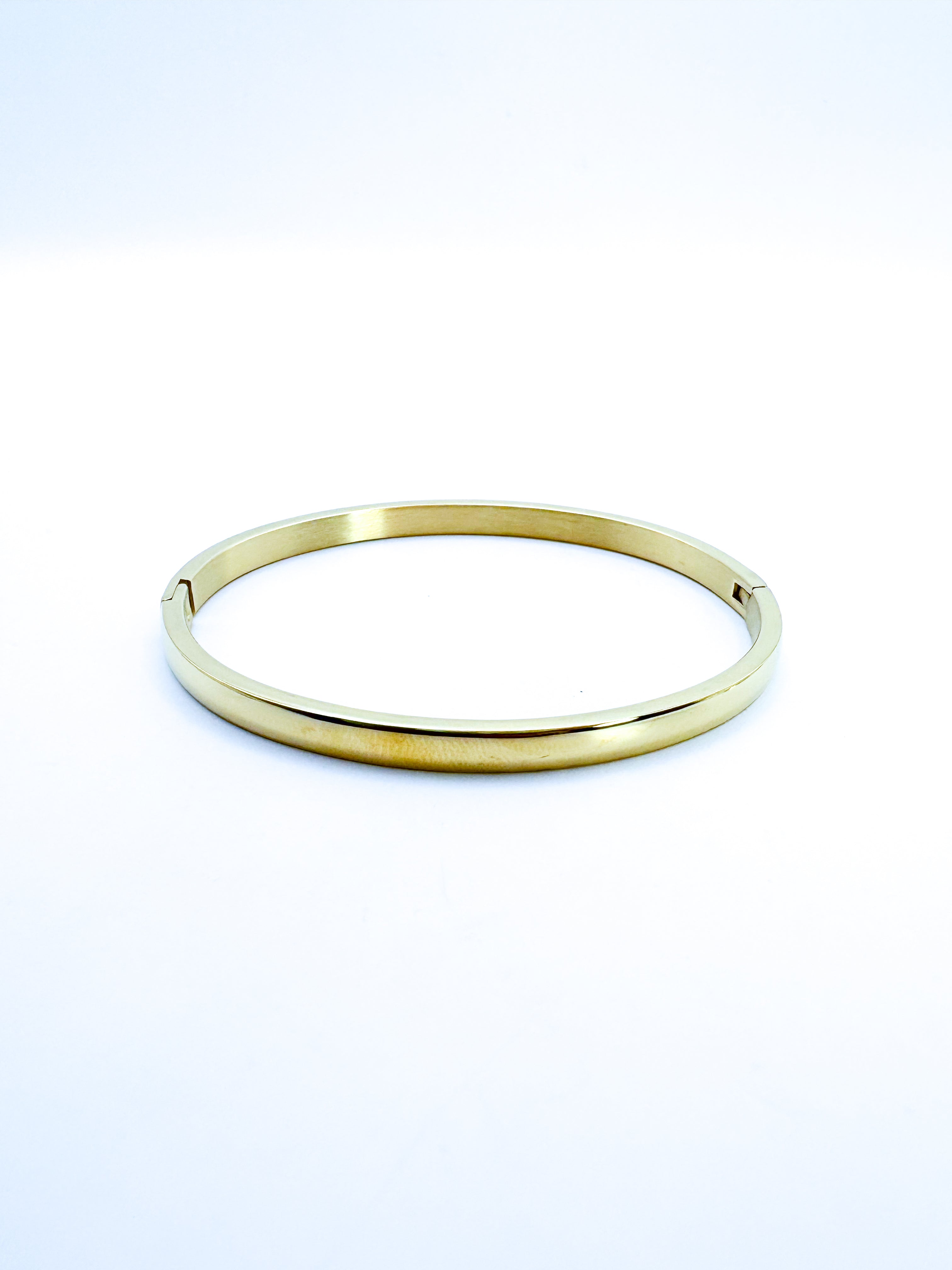 Brazalete rígido macizo delgado