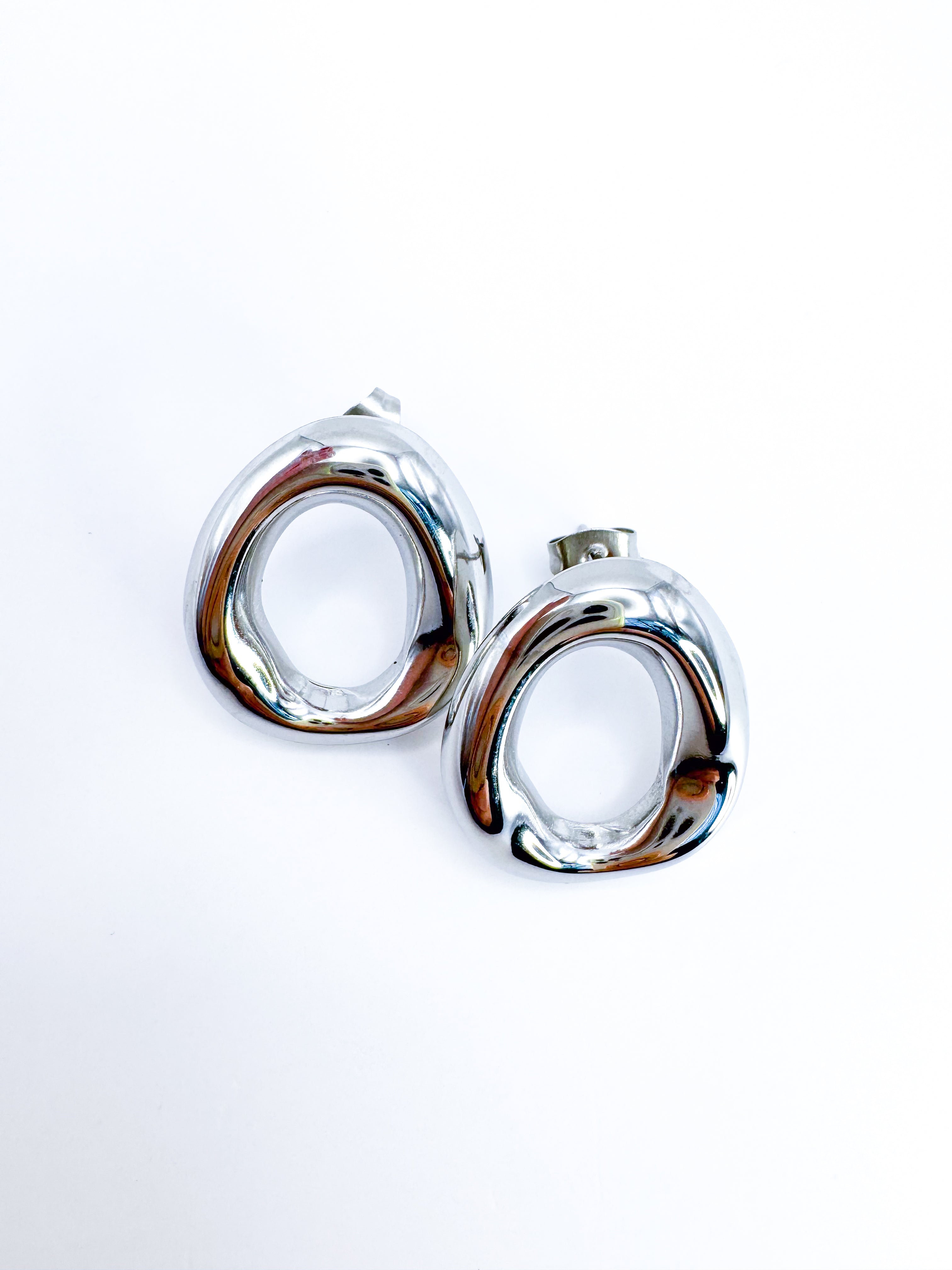 Aretes Círculo Irregular