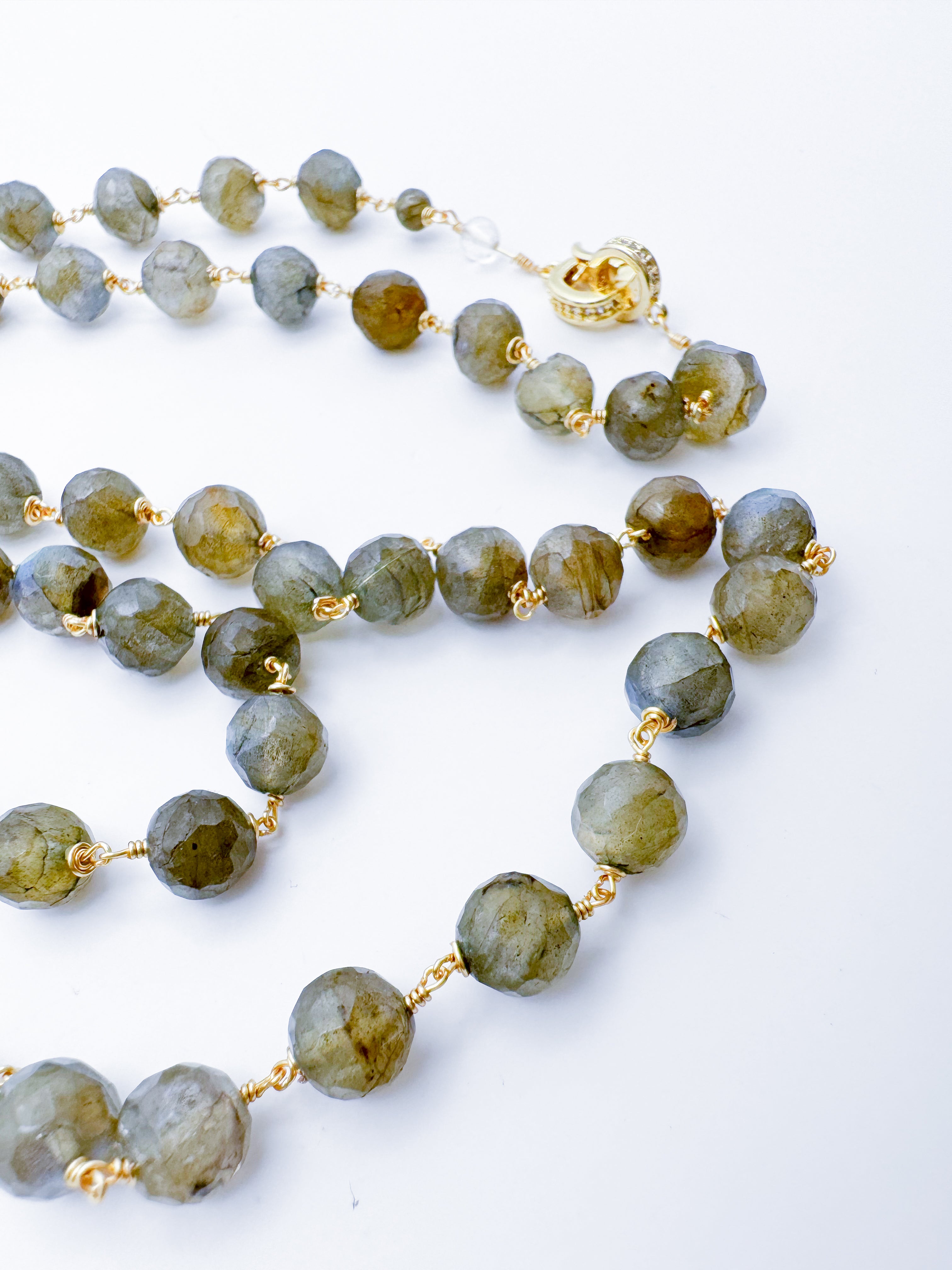 Collar Labradorita Bola