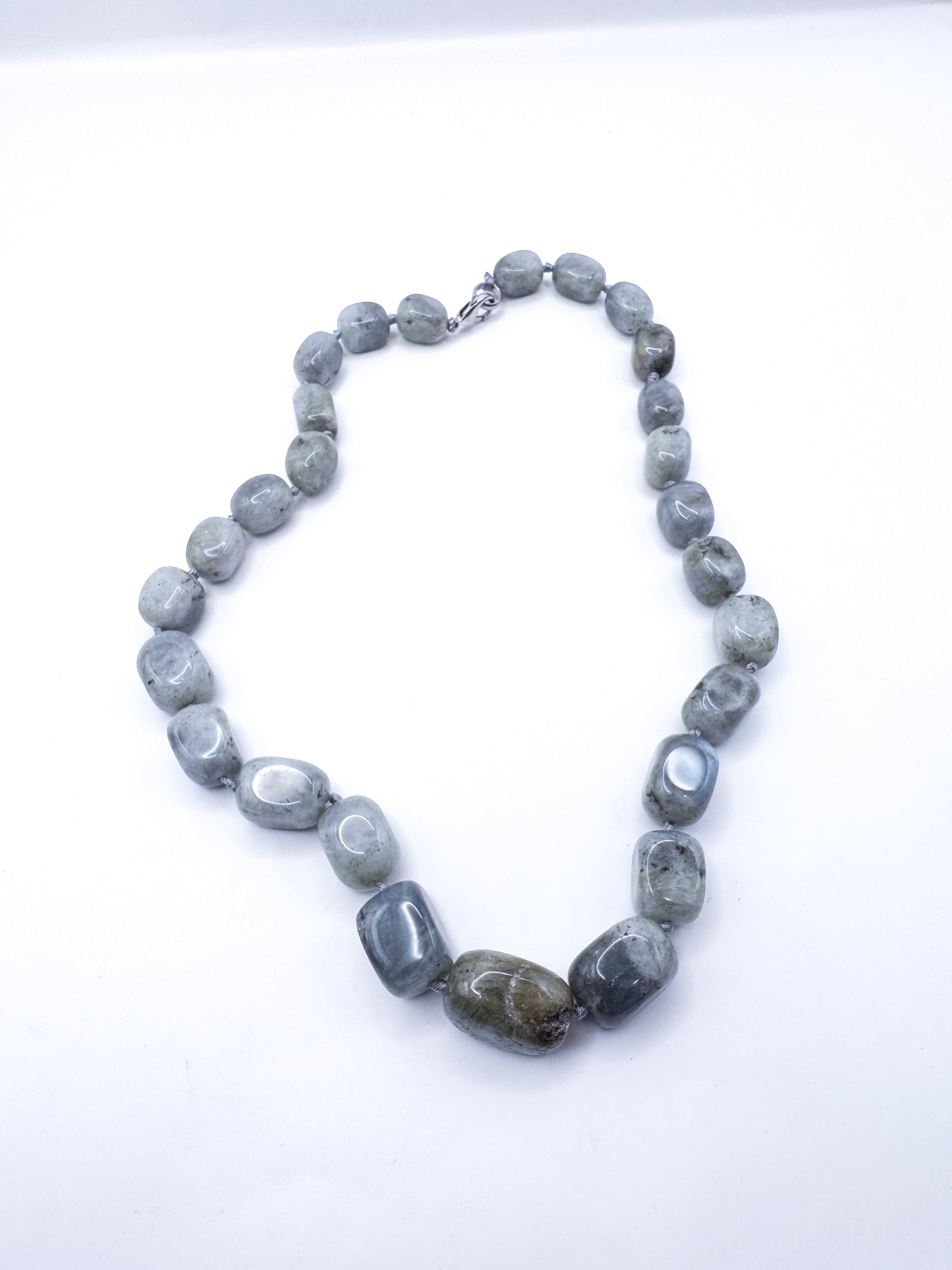 Collar Aguamarinas Incrementales