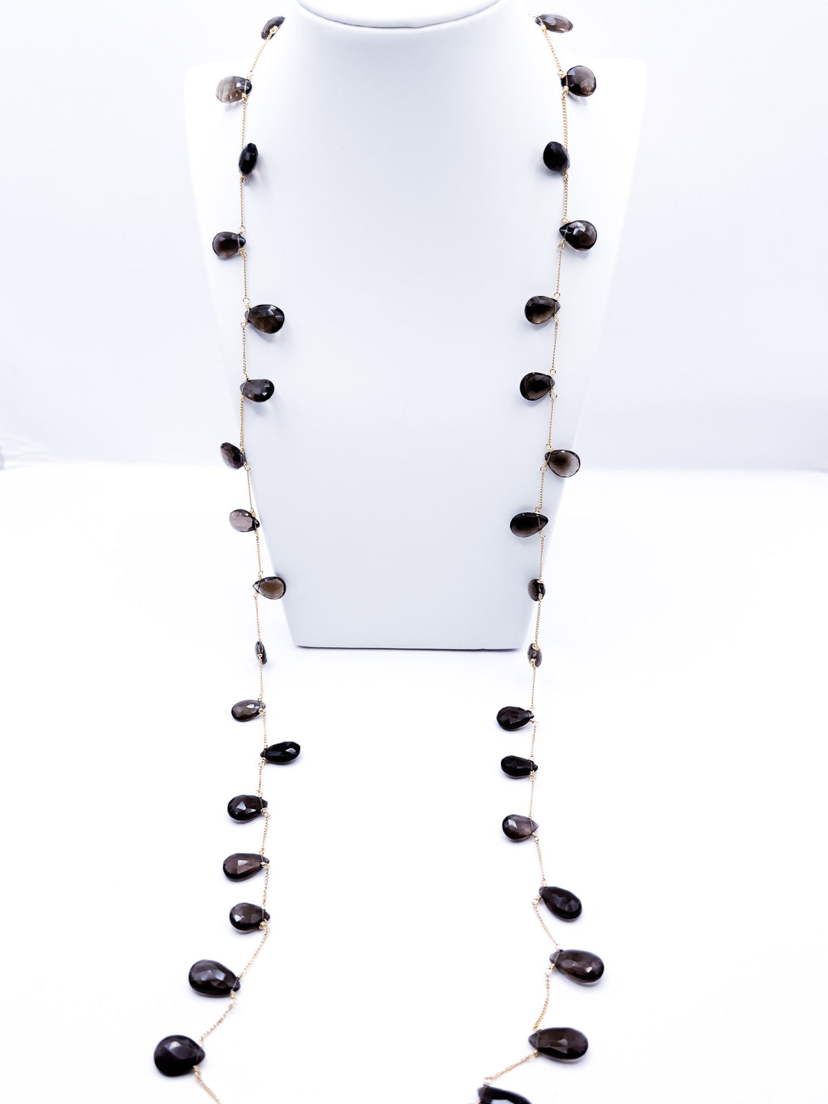 Collar Cuarzos Ahumados