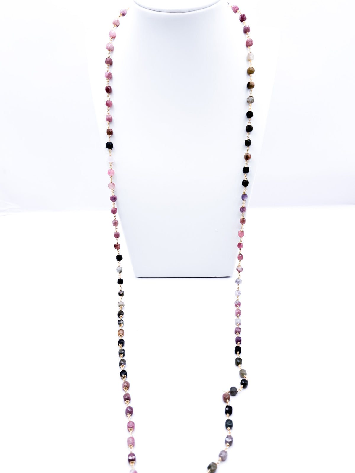 Collar Turmalinas cubo-minis
