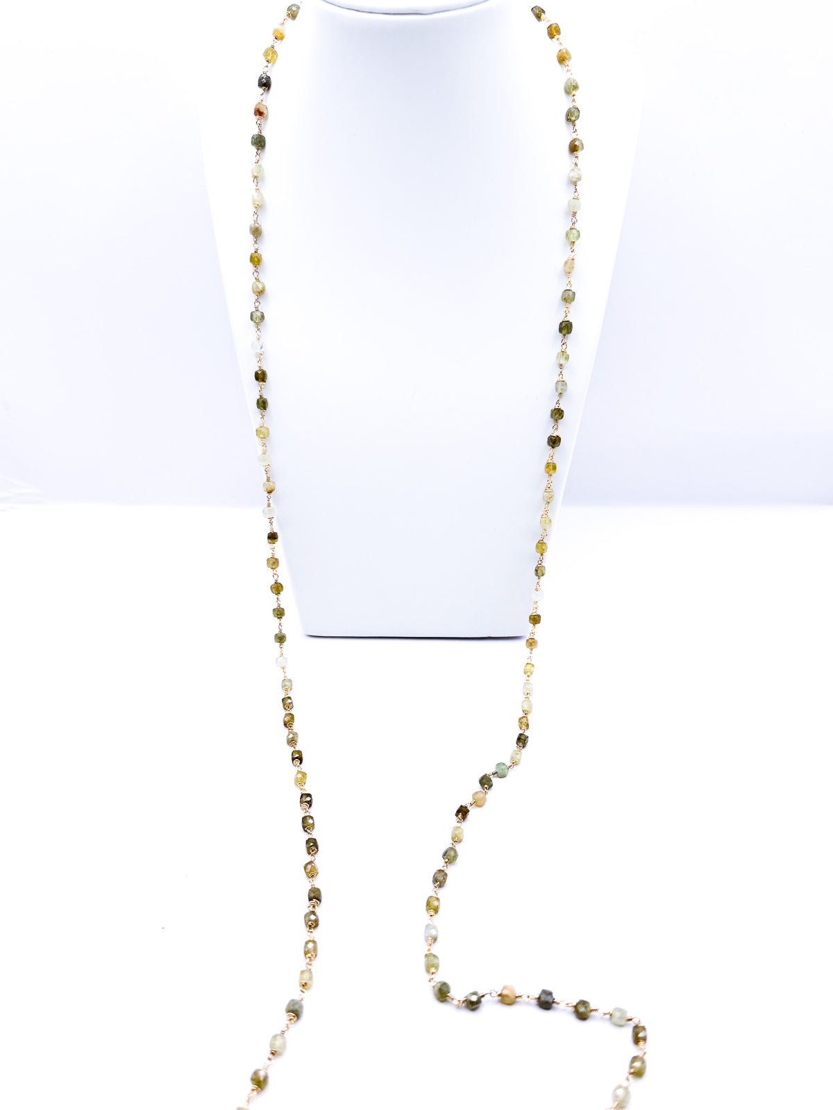Collar Granate cubo-minis