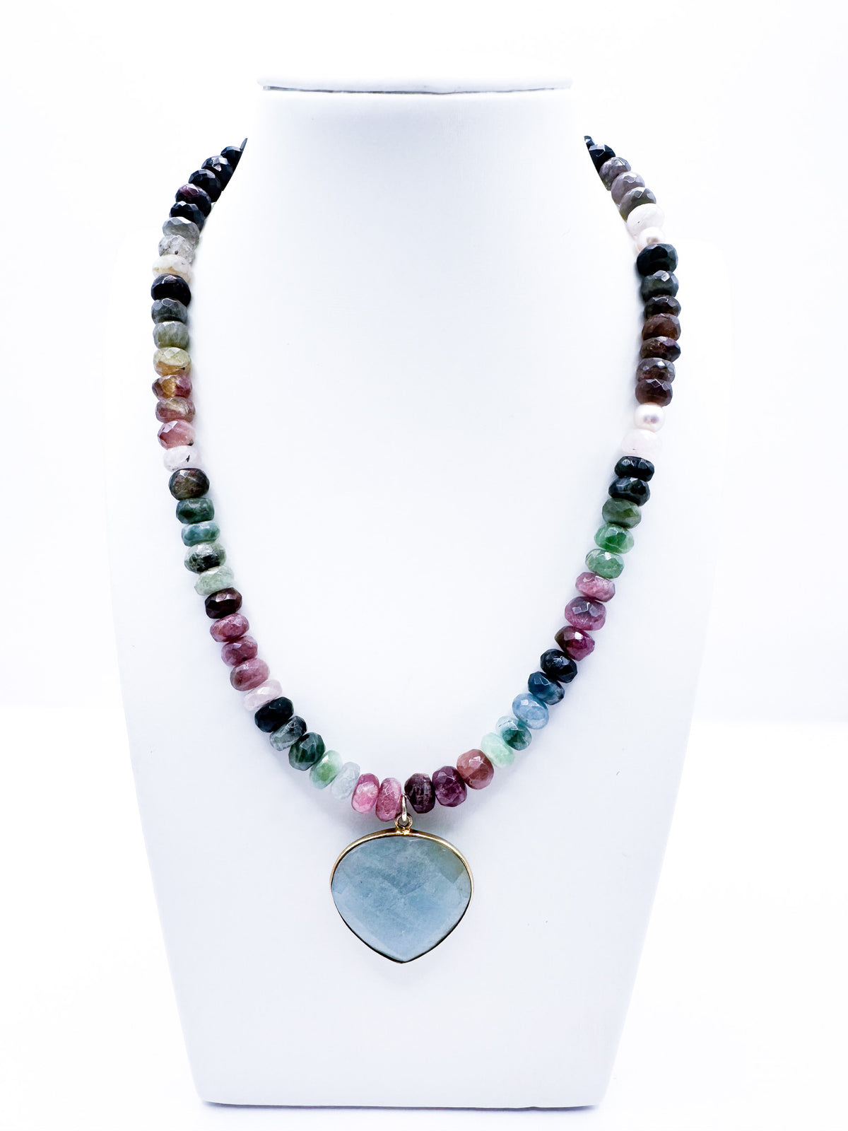 Collar Turmalinas Afghanas