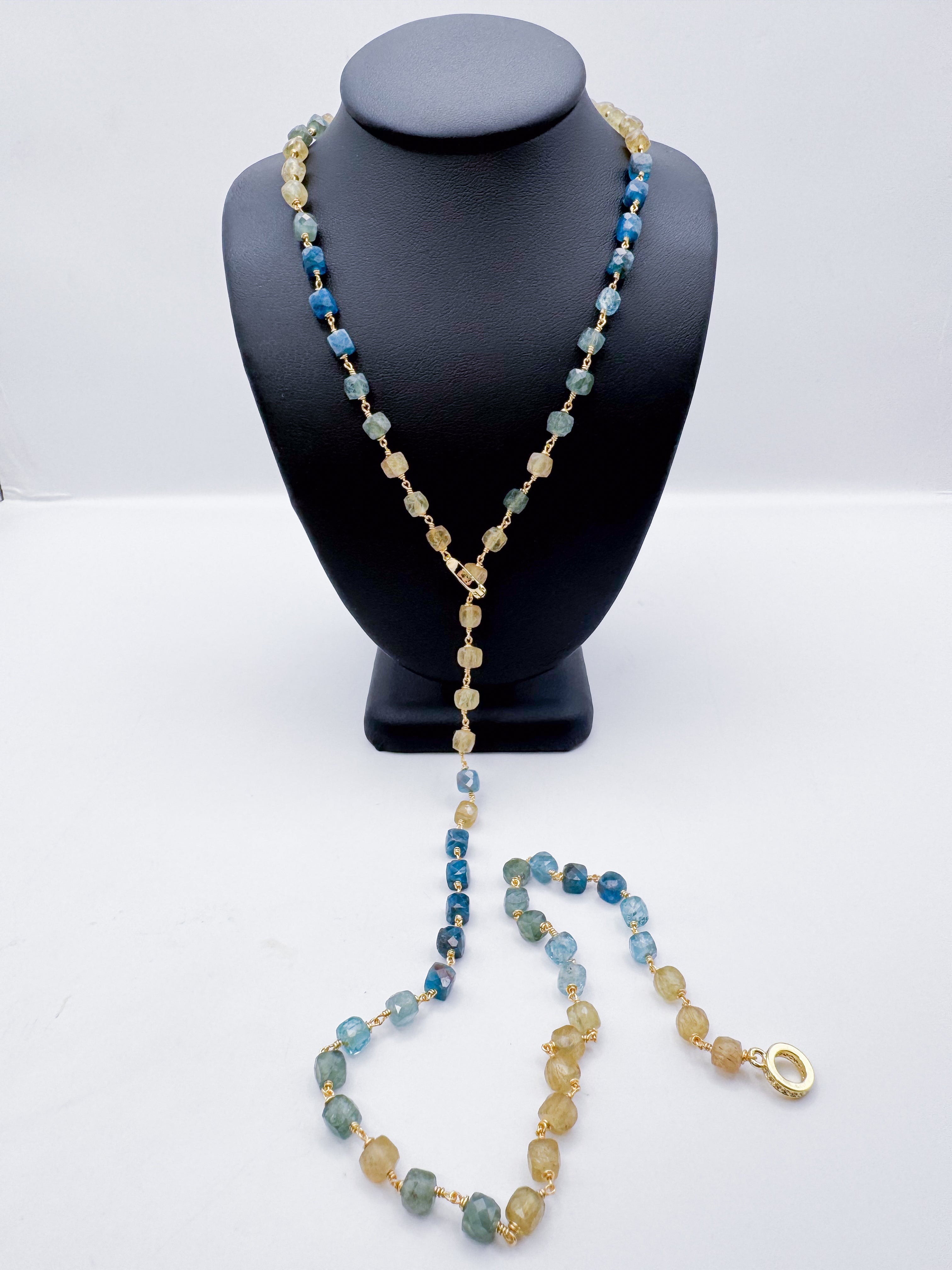 COLLAR CITRINO-APATITO