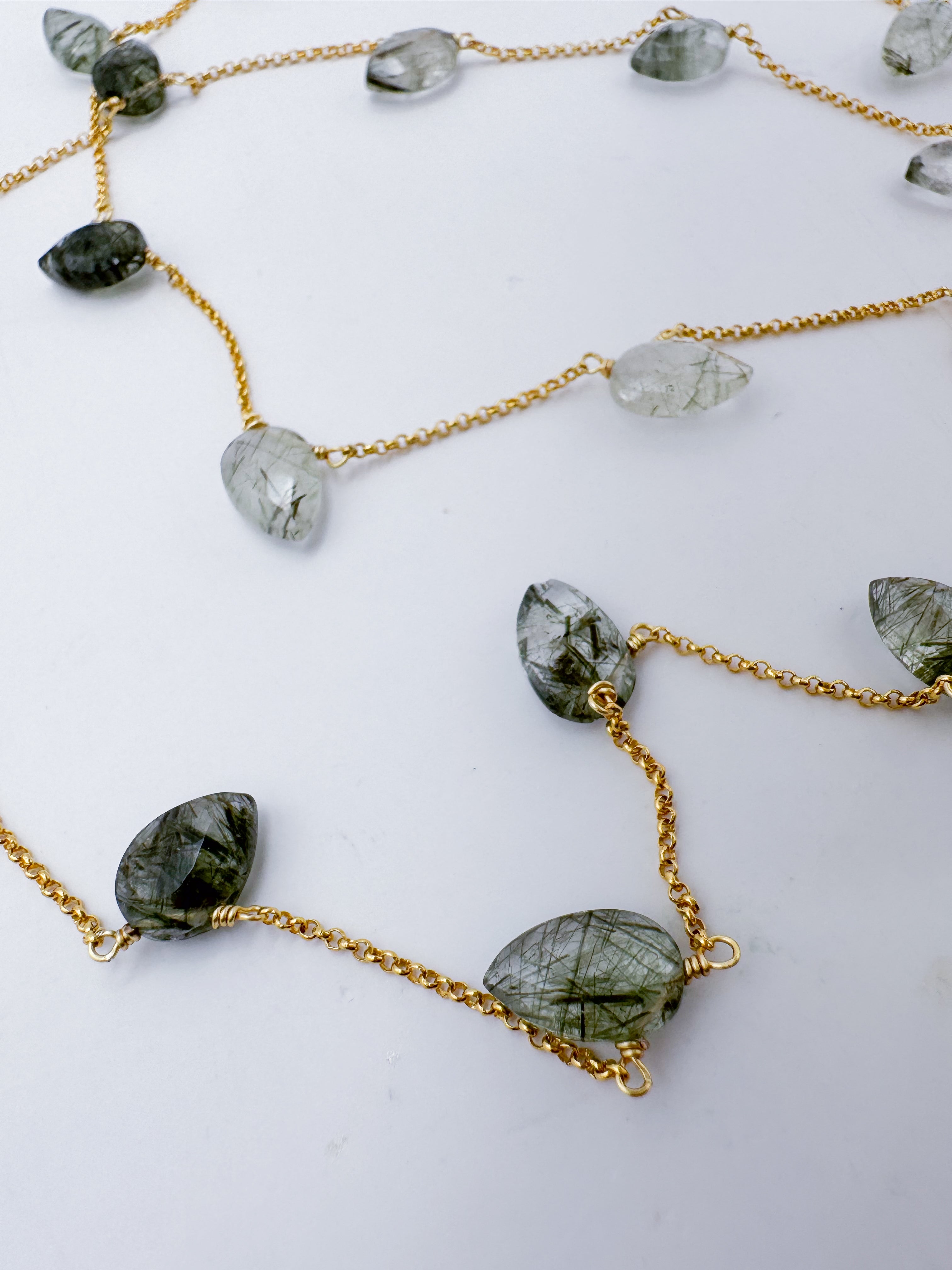 COLLAR CUARZO RUTILADO