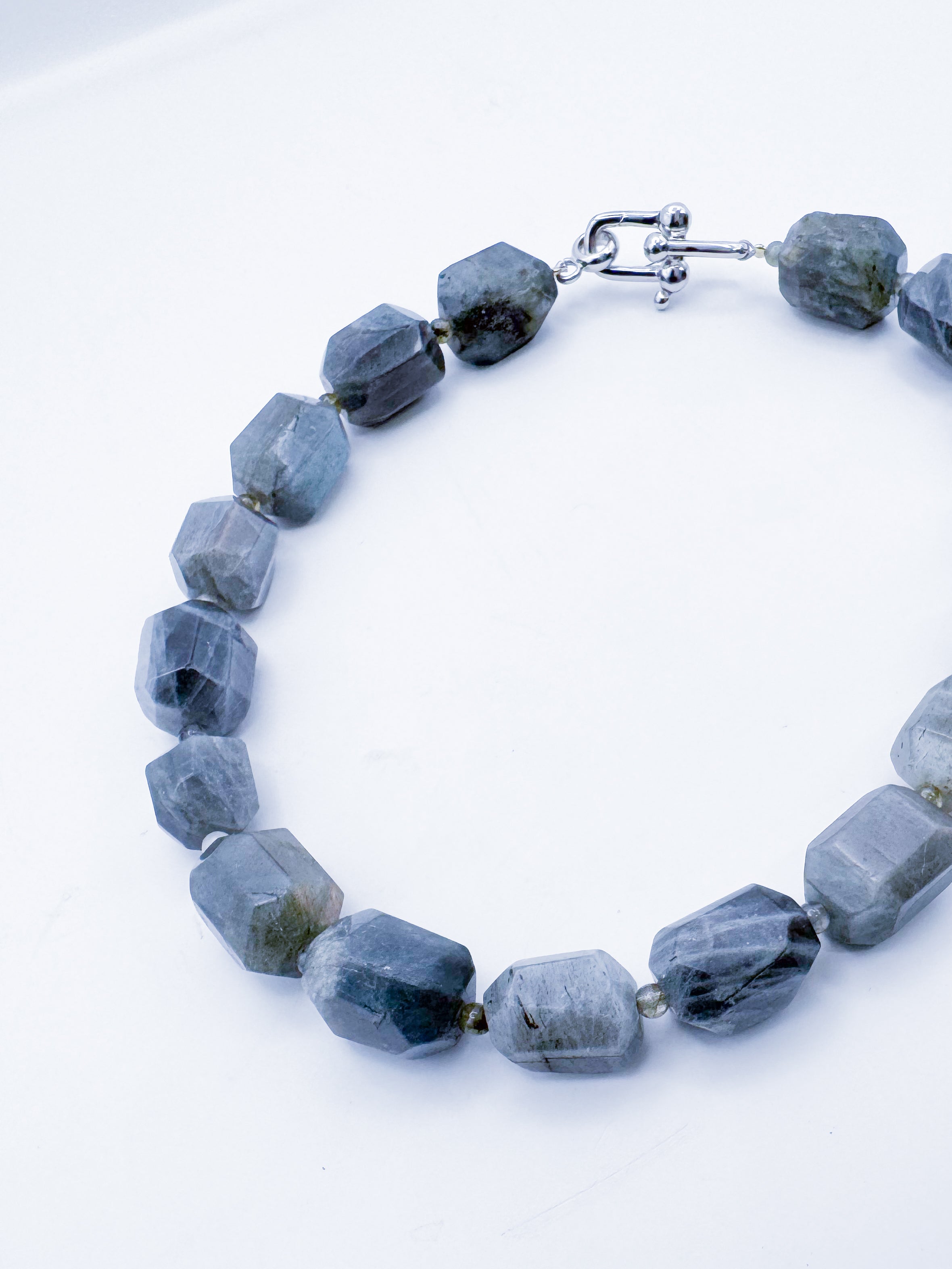 Collar Labradorita Chunky