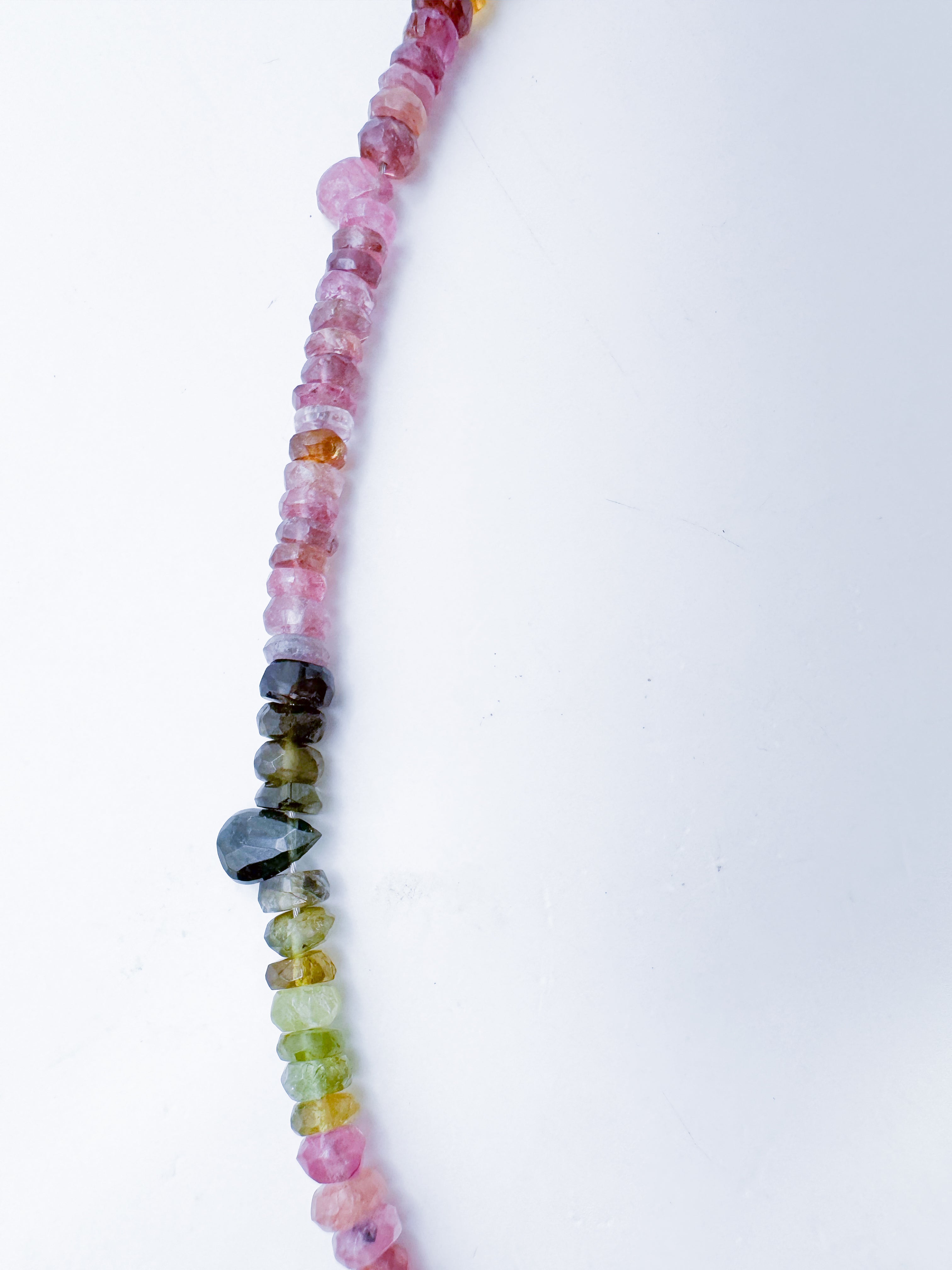 Collar Turmalinas Mixtas + Cuarzo
