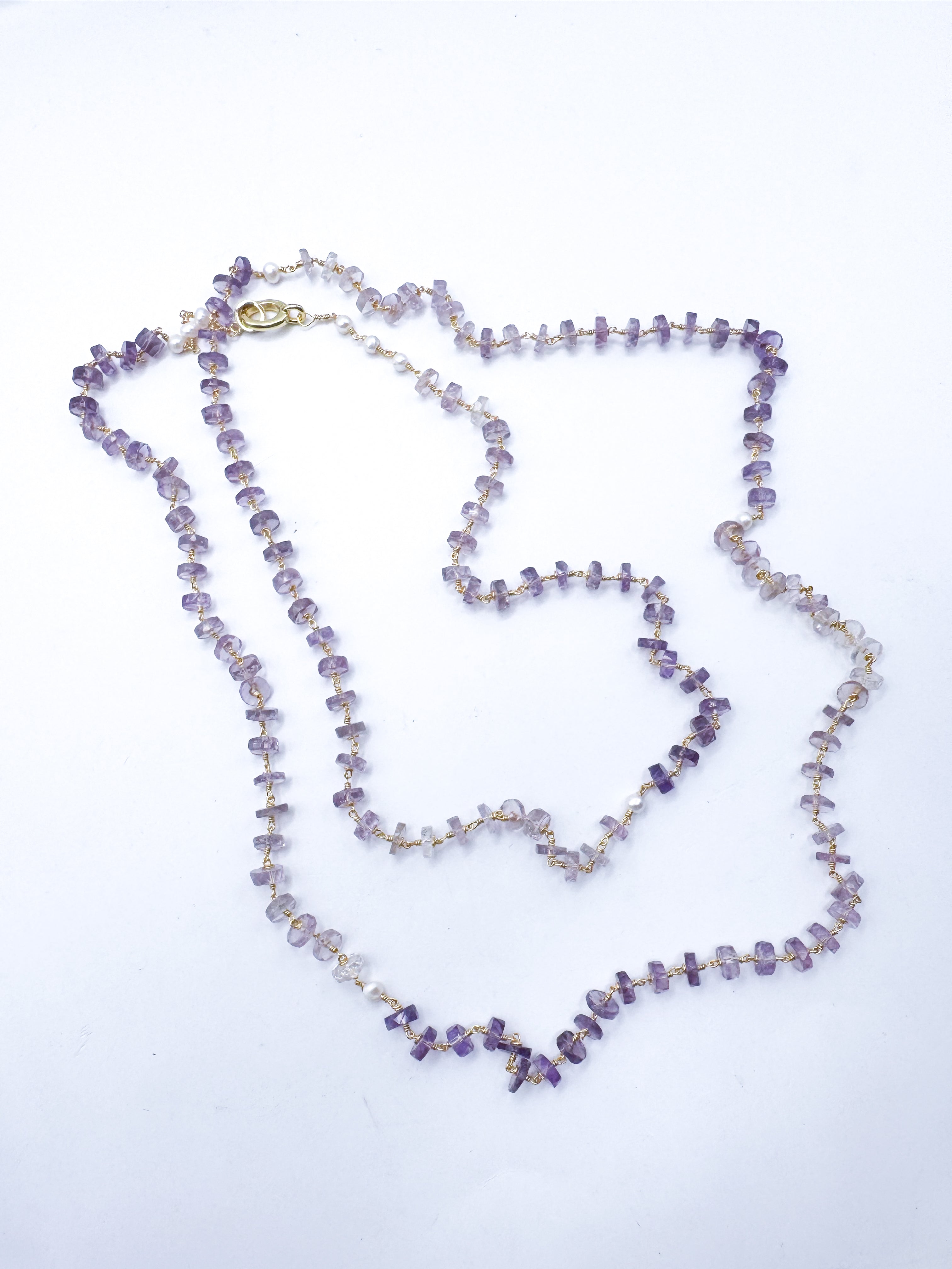 Collar Amatistas Degradadas Pucca