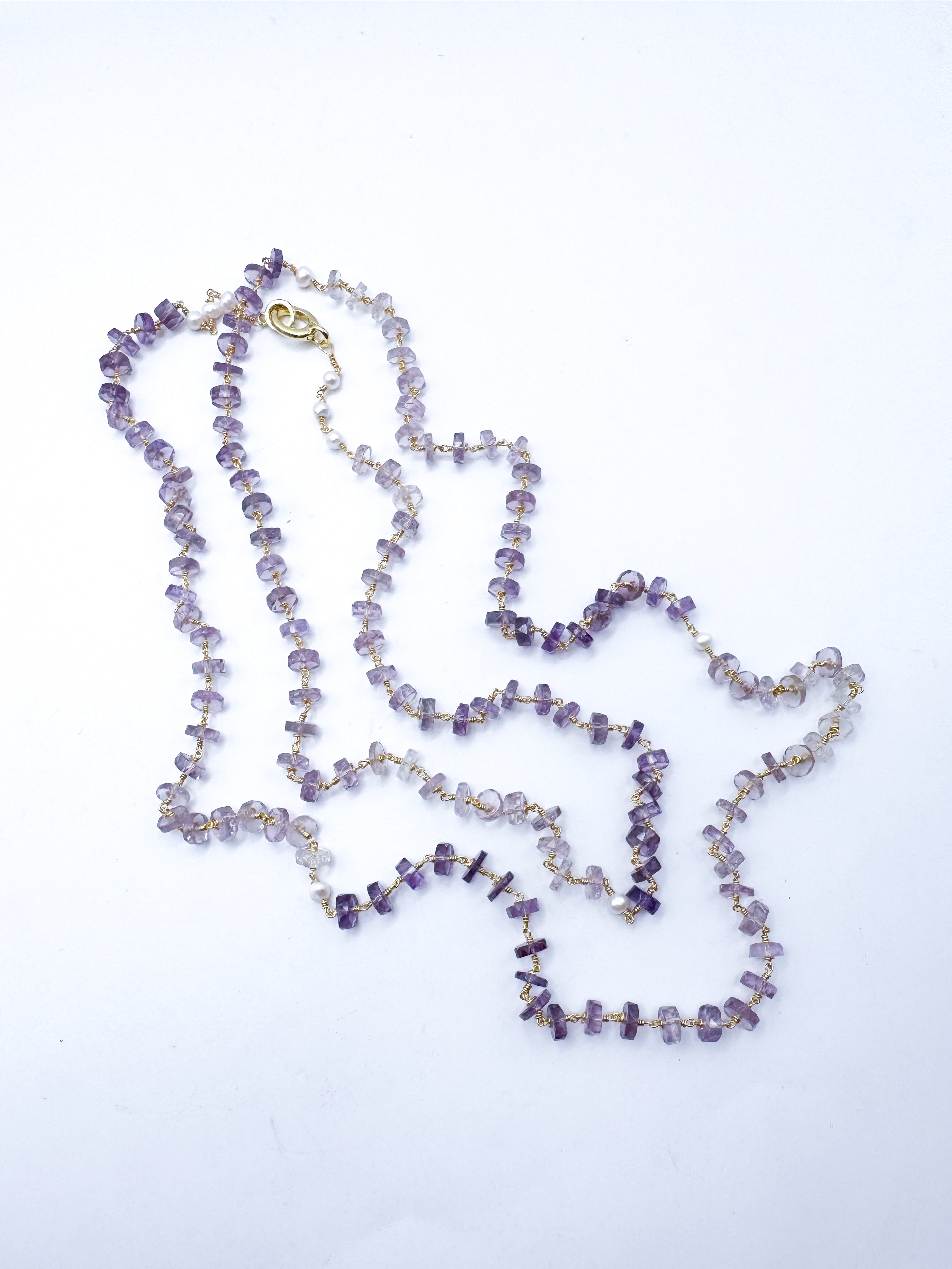 Collar Amatistas Degradadas Pucca